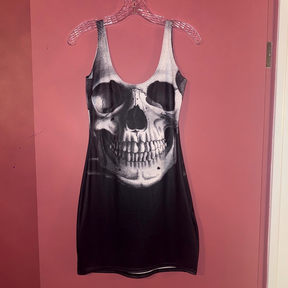 Blackmilk skull mini dress RARE museum collection